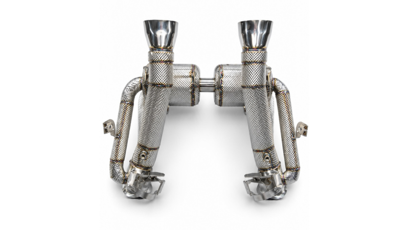 Photo of Capristo Valved Sport Exhaust with Catless Downpipes for the Lamborghini Revuelto - Image 4